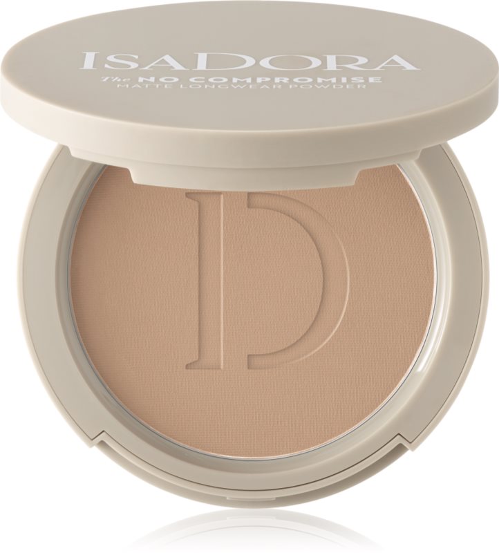 IsaDora The No Compromise Matte Longwear Powder pudra compacta pentru un aspect mat