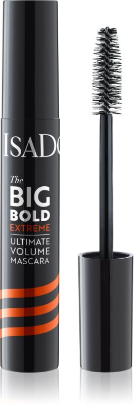 IsaDora The Big Bold Extreme Ultimate Volume Mascara rimel pentru volum extrem și culoare intensă culoare 15 Extreme Black 14 ml
