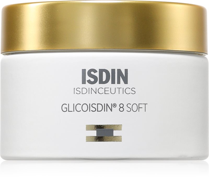 ISDIN Isdinceutics Glicoisdin 8 Soft crema exfolianta blanda. cu acid glicolic pentru toate tipurile de ten 50 g