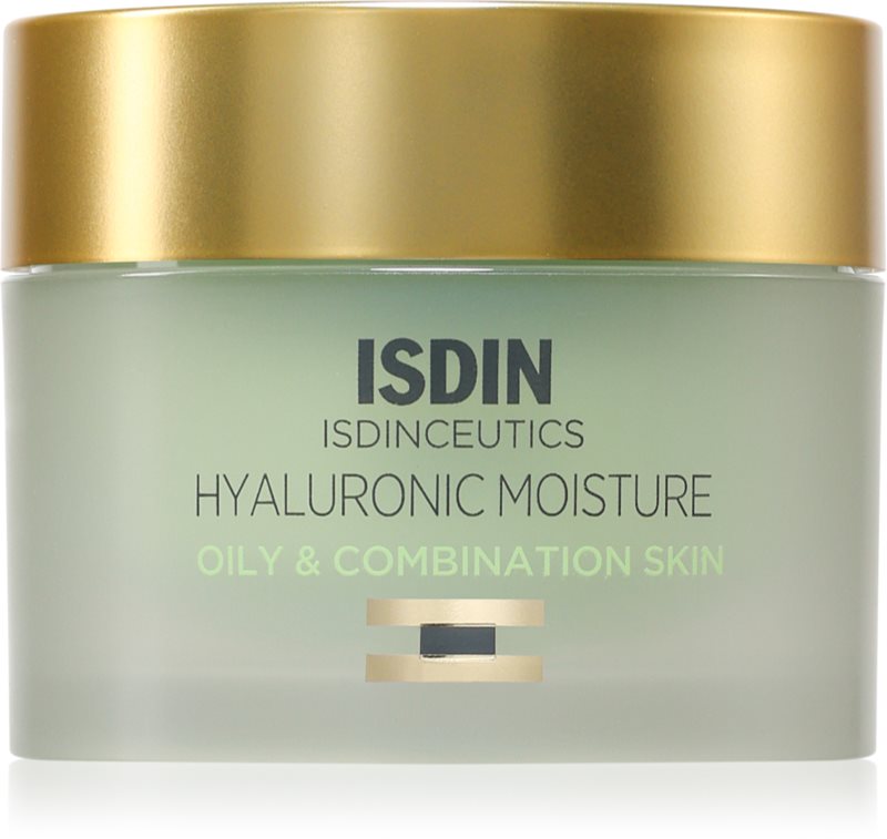 ISDIN Isdinceutics Hyaluronic Moisture Oily and Combination Skin crema de zi hidratanta pentru ten gras și mixt