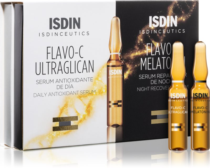 ISDIN Isdinceutics Flavo-C Day and Night ser facial ziua și noaptea 1 buc
