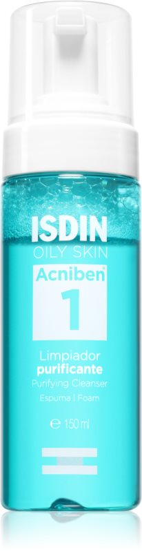 ISDIN Acniben Purifying Cleanser spuma de curatat pentru ten gras 150 ml