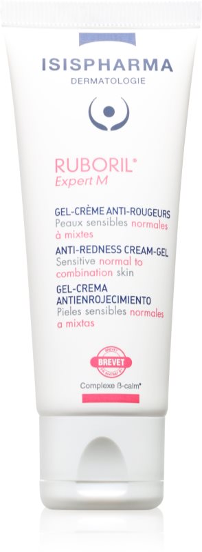 ISISPHARMA Ruboril Expert M crema gel împotriva roșeții tenului 40 ml