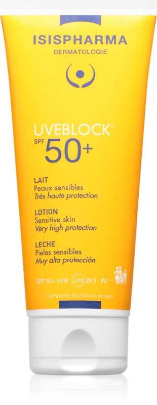 ISISPHARMA Uveblock SPF 50+ Lotion loțiune de corp hidratantă SPF 50+ 100 ml