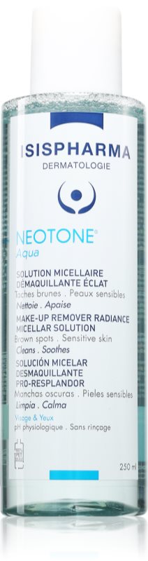 ISISPHARMA Neotone Aqua Apa micela cu efect de curatare si indepartare a machiajului 250 ml
