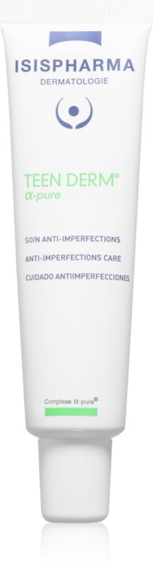 ISISPHARMA Teen Derm α-pure tratament local impotriva imperfectiunilor pielii 30 ml