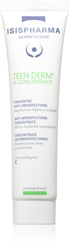 ISISPHARMA Teen Derm K Concentrate produse de ingirjire zilnica pentru tenul gras, predispus la acnee 30 ml