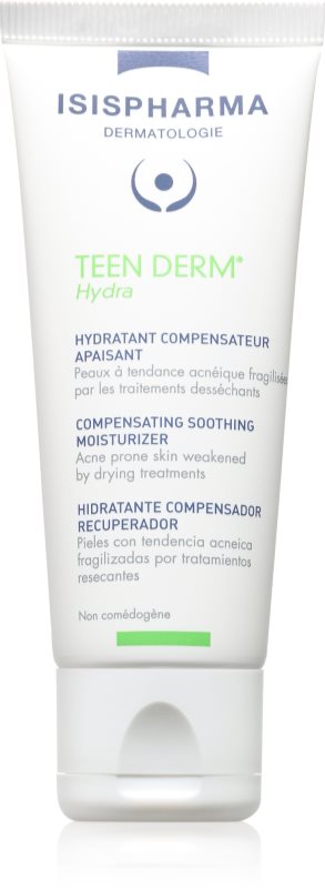 ISISPHARMA Teen Derm Hydra crema calmanta si hidratanta pentru tenul gras, predispus la acnee 40 ml