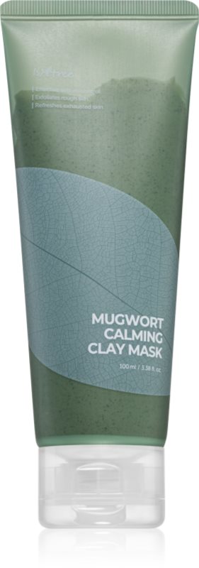 Isntree Real Mugwort masca pentru curatare profunda pentru pielea problematică și grasă 100 ml