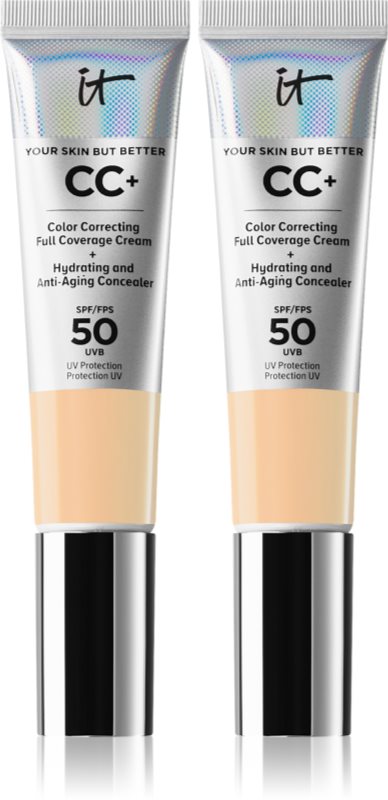 IT Cosmetics Your Skin But Better CC+ light meidum Duopack set