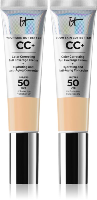 IT Cosmetics Your Skin But Better CC+ medium Duopack set