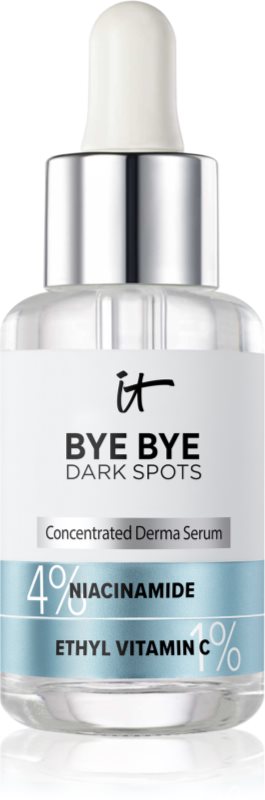 IT Cosmetics Bye Bye Dark Spots ser iluminator pentru corectia petelor de pigment cu niacinamidă pentru femei 30 ml