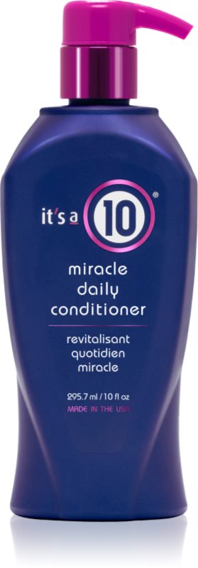 it's a 10 Miracle Daily Conditioner balsam light 295.7 ml