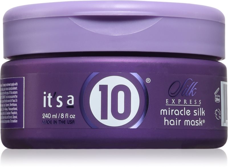 it's a 10 Miracle Silk Hair mask mască hrănitoare profundă 240 ml
