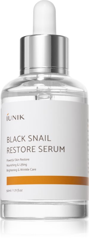 iUnik Black Snail ser de regenerare si antirid 50 ml