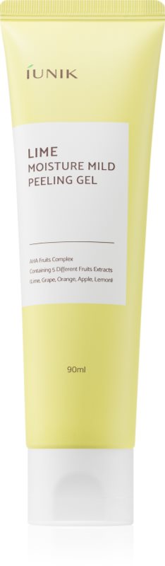 IUNIK Lime Gel exfoliant cu efect calmant 90 ml