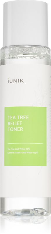 iUnik Tea Tree calmant tonic pentru piele sensibila predispusa la acnee 200 ml