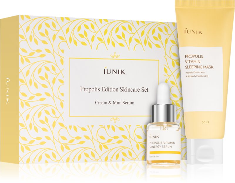 iUnik Propolis Vitamin set pentru luminozitate si hidratare
