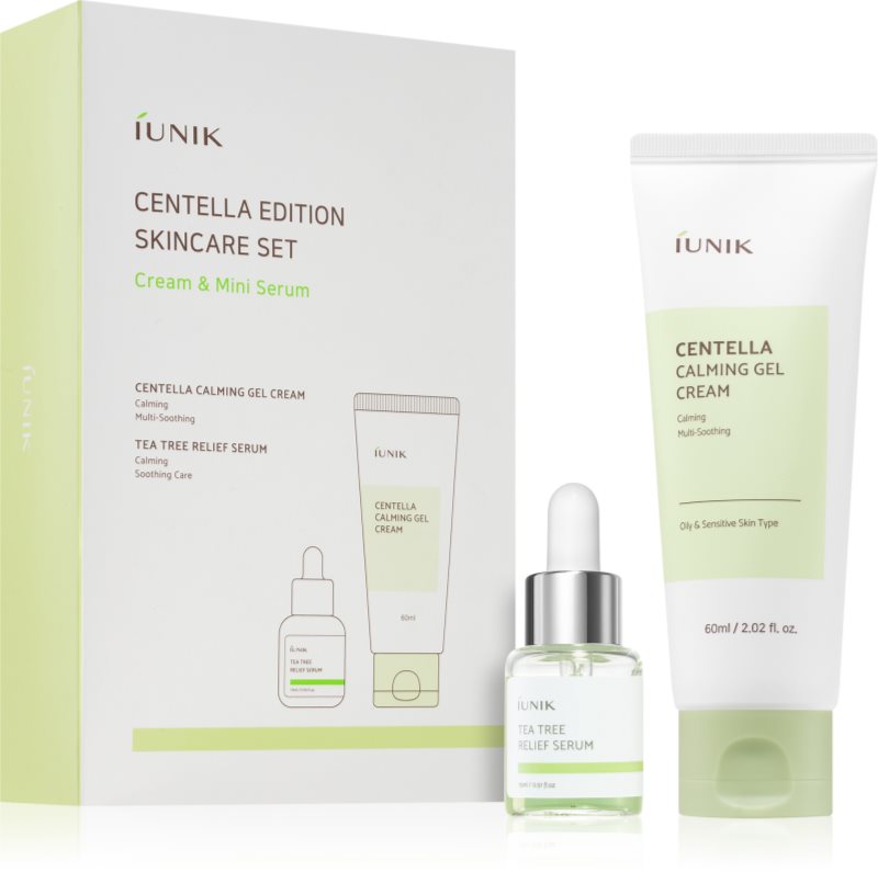 IUNIK Centella Skincare Set set cadou pentru a calma si intari pielea sensibila