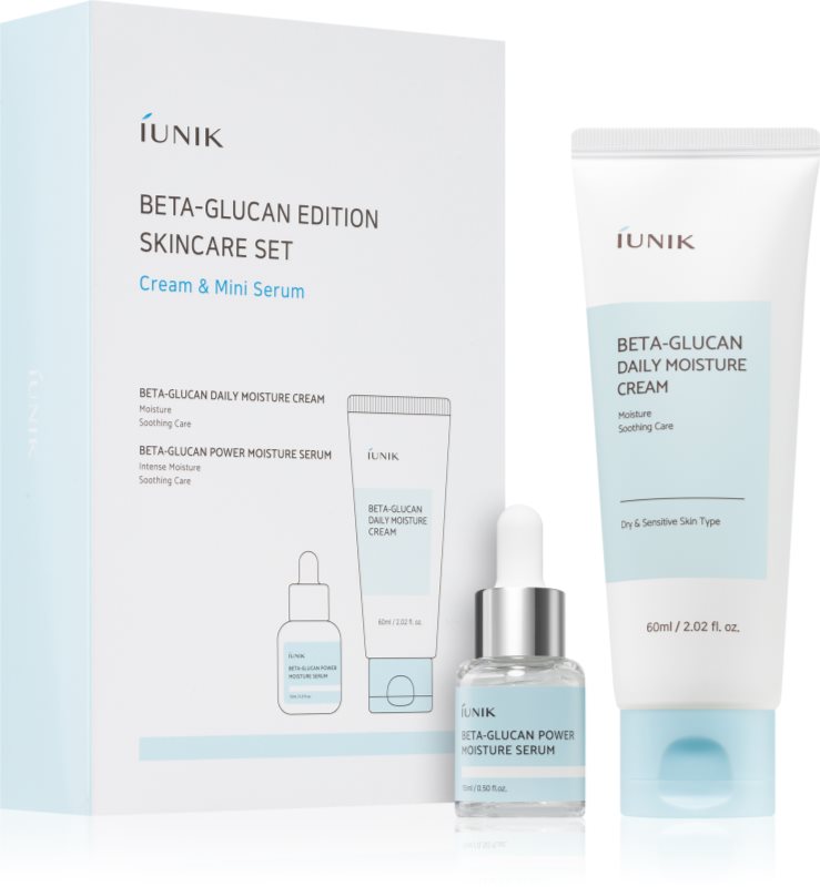 iUnik Beta Glucan Skincare Set set cadou pentru o hidratare intensa