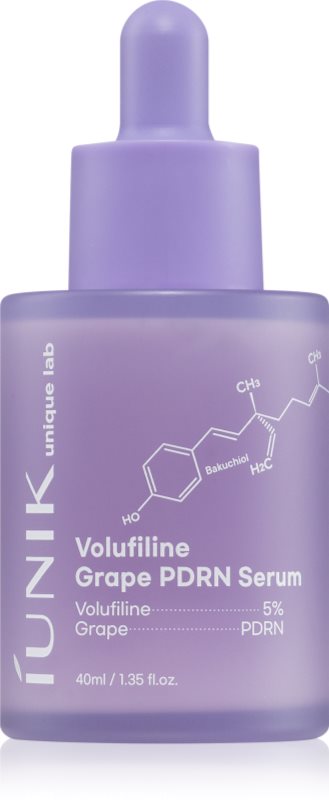 IUNIK Volufiline Grape PDRN Serum ser hidratant pentru fermitate pentru întărirea barierei cutanate 40 ml