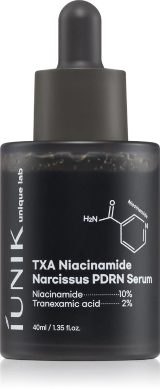 IUNIK TXA Niacinamide Narcissus PDRN Serum ser cu efect iluminator impotriva petelor 40 ml