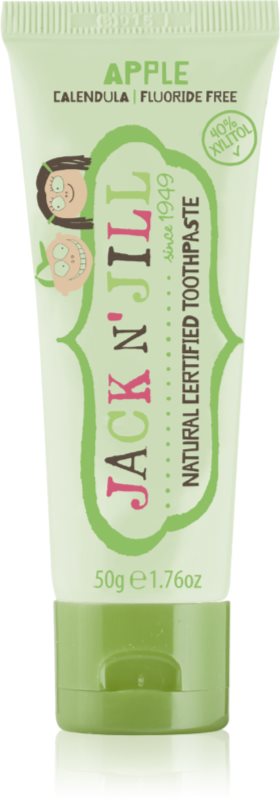 Jack N’ Jill Toothpaste Apple pasta de dinti pentru copii 6m+ 50 g