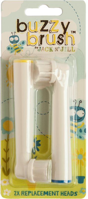 Jack N’ Jill Buzzy Brush capete de schimb pentru periuta de dinti Buzzy Brush 2 buc
