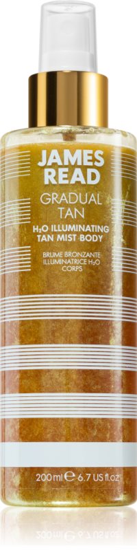 James Read Gradual Tan H2O Illuminating Spray pentru protectie pentru corp 200 ml