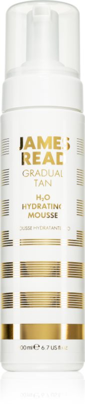 James Read Gradual Tan H2O Hydrating Mousse spuma autobronzanta cu efect de intinerire 200 ml