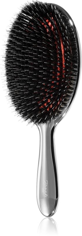 Janeke Chromium Line Air-Cushioned Brush perie ovală pentru păr 23 x 9,5 x 4,5 cm 1 buc