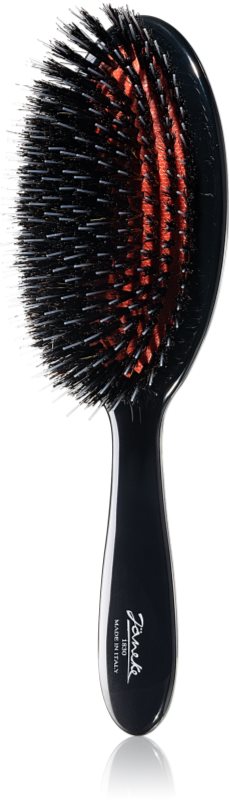 Janeke Black Line Professional air-cushioned brush perie ovală pentru păr 22,5 cm 1 buc