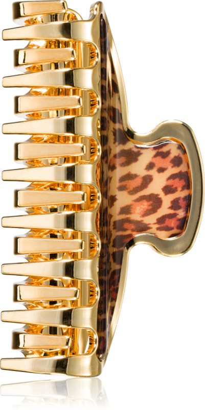 Janeke Hair-Clip Leopard clamă de păr 9,5x3,5 cm 1 buc
