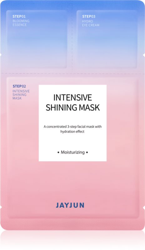 Jayjun Intensive Shining mască iluminatoare în 3 pași 1 buc