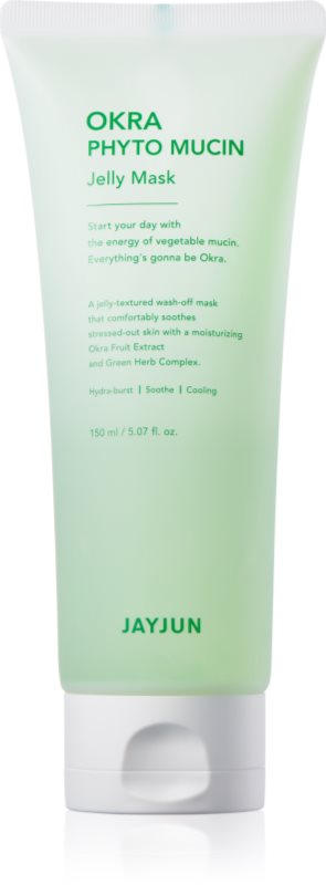 Jayjun Okra Phyto Mucin Masca Gel calmanta cu efect de nutritiv 150 ml