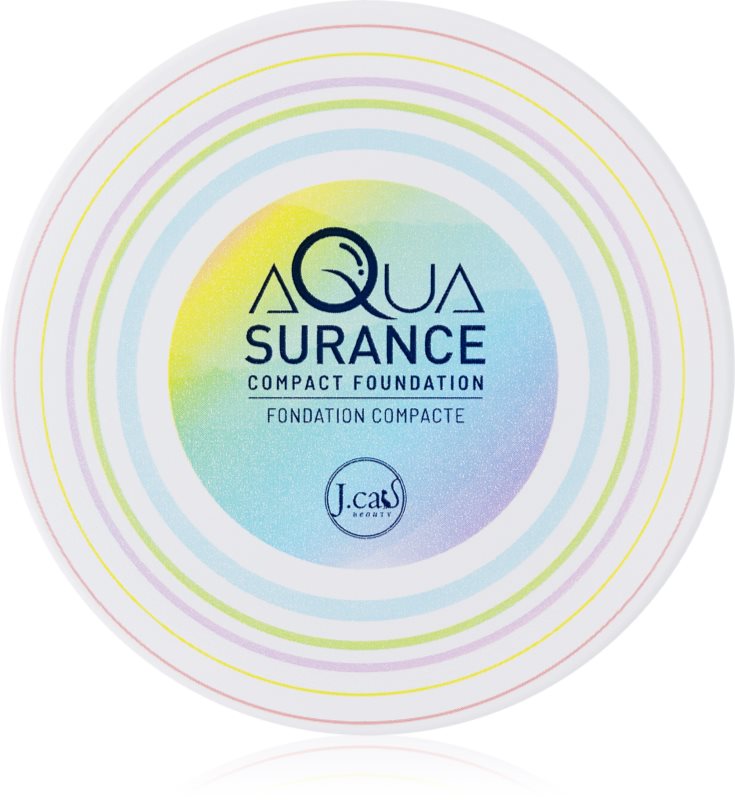 J.Cat Beauty Aquasurance pudra compacta pentru acoperire medie spre maxima