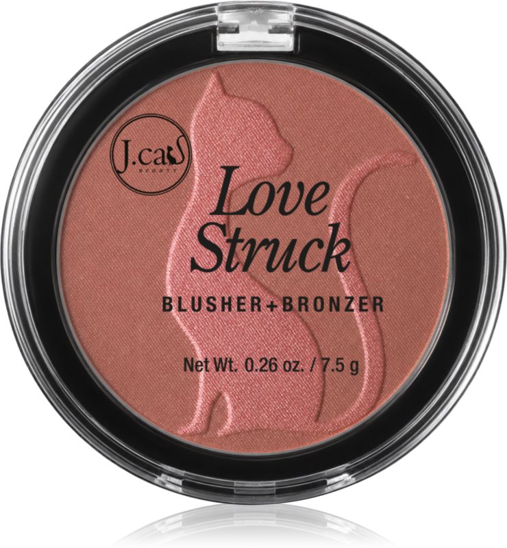 J.Cat Beauty Love Struck autobronzant și blusher