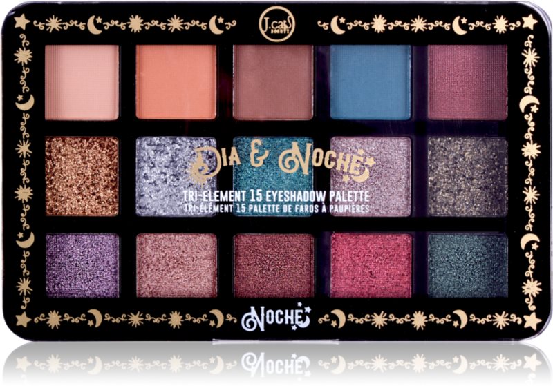 J.Cat Beauty Dia & Noche paletă cu farduri de ochi