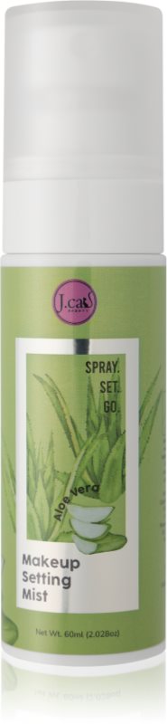 J.Cat Beauty Spray Set Go fixator make-up cu aloe vera 60 ml