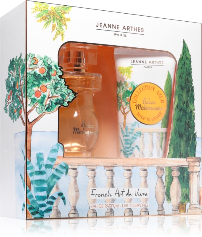 Jeanne Arthes Collection Azur Balcon Méditerranéen set cadou pentru femei