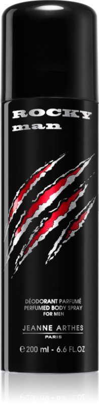 Jeanne Arthes Rocky Man spray şi deodorant pentru corp pentru bărbați 200 ml