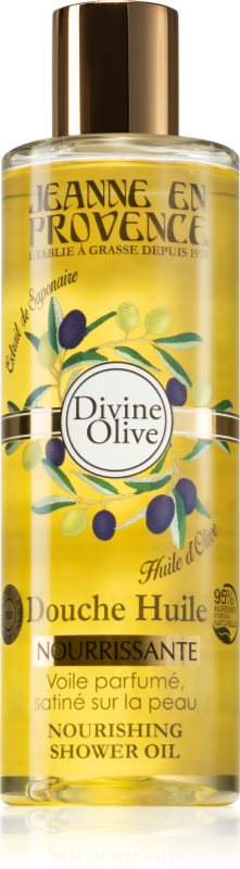 Jeanne en Provence Divine Olive ulei de dus cu efect de nutritiv 250 ml