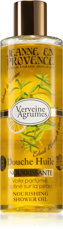 Jeanne en Provence Verveine Agrumes Ulei pentru dus hranitor 250 ml