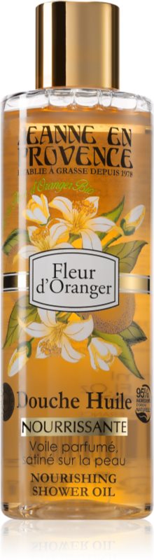 Jeanne en Provence Orange Blossom ulei de dus 250 ml