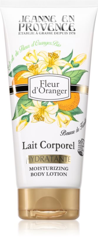 Jeanne en Provence Fleur d´Orange loțiune de corp hidratantă 200 ml