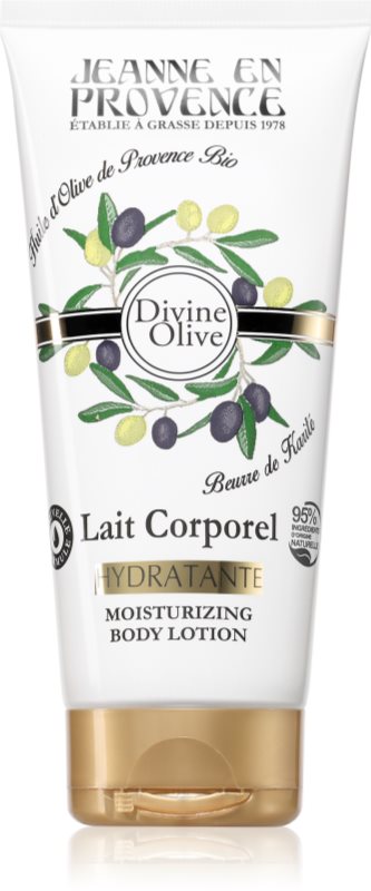 Jeanne en Provence Divine Olive loțiune de corp hidratantă 200 ml