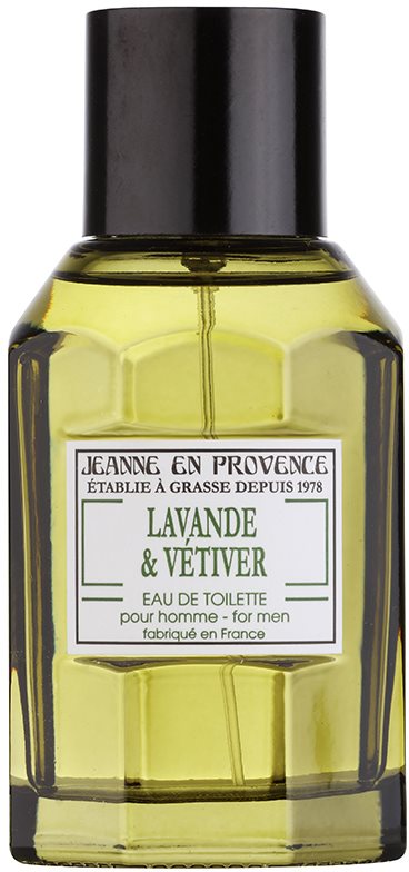 Jeanne en Provence Lavande & Vétiver Eau de Toilette pentru bărbați 100 ml