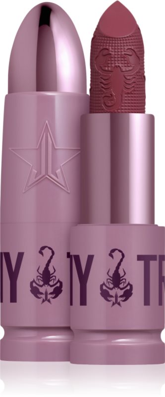 Jeffree Star Cosmetics Scorpio Shiny Trap Lipstick ruj cremos foarte pigmentat culoare Hot Devotion 3 g