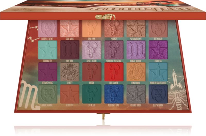 Jeffree Star Cosmetics Scorpio Eyeshadow Palette paleta farduri de ochi 24x1.5 g