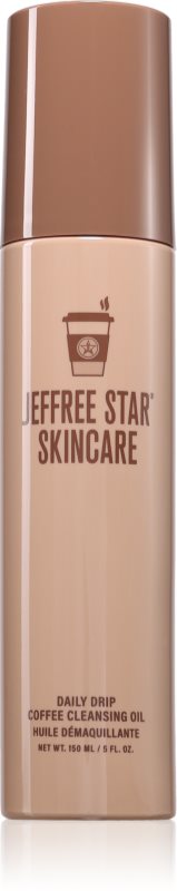 Jeffree Star Cosmetics Daily Drip Coffee Cleansing Oil ulei de curățare blând cu cafea 150 ml